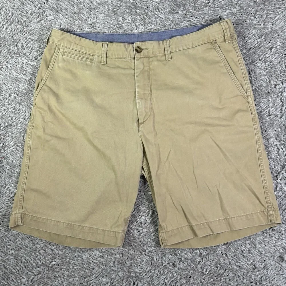 Polo Ralph Lauren Shorts Mens 38 Relaxed Fit Beige Preppy Golf Summer Beach